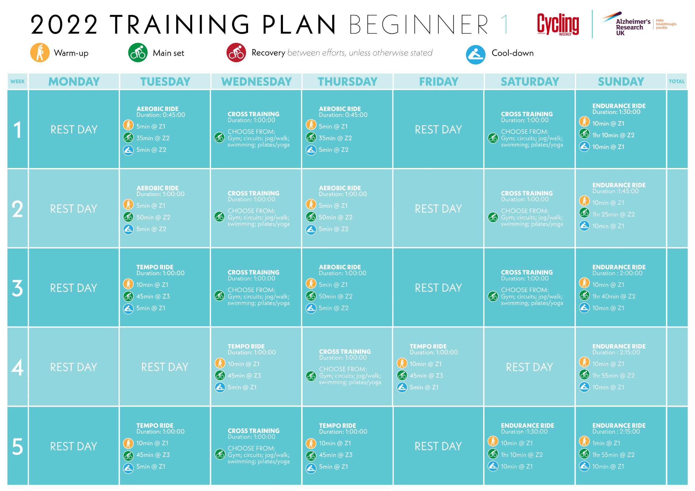 Looking to boost your fitness? Kickstart your riding with our cycling