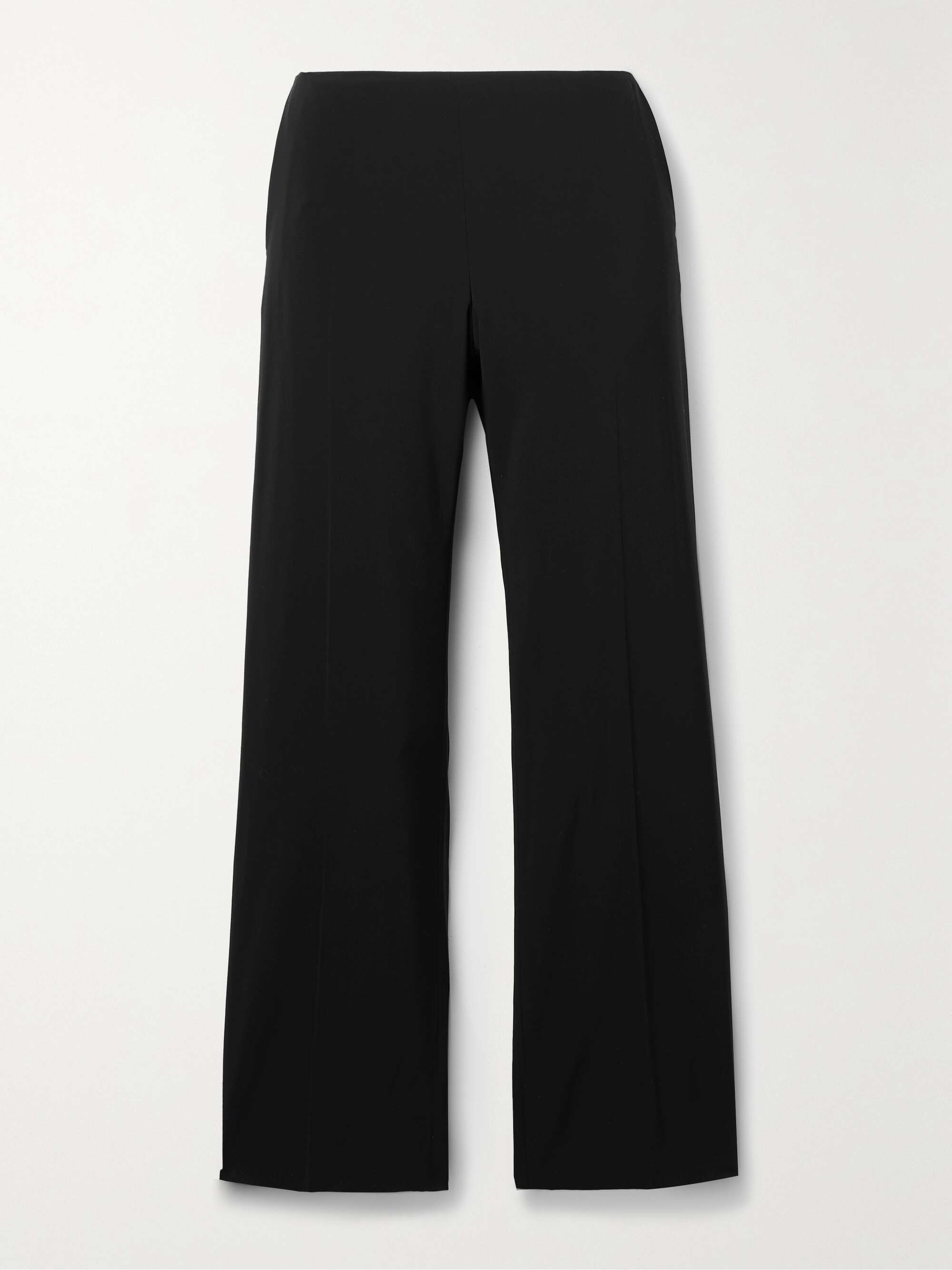 Flame Cady Straight-Leg Pants