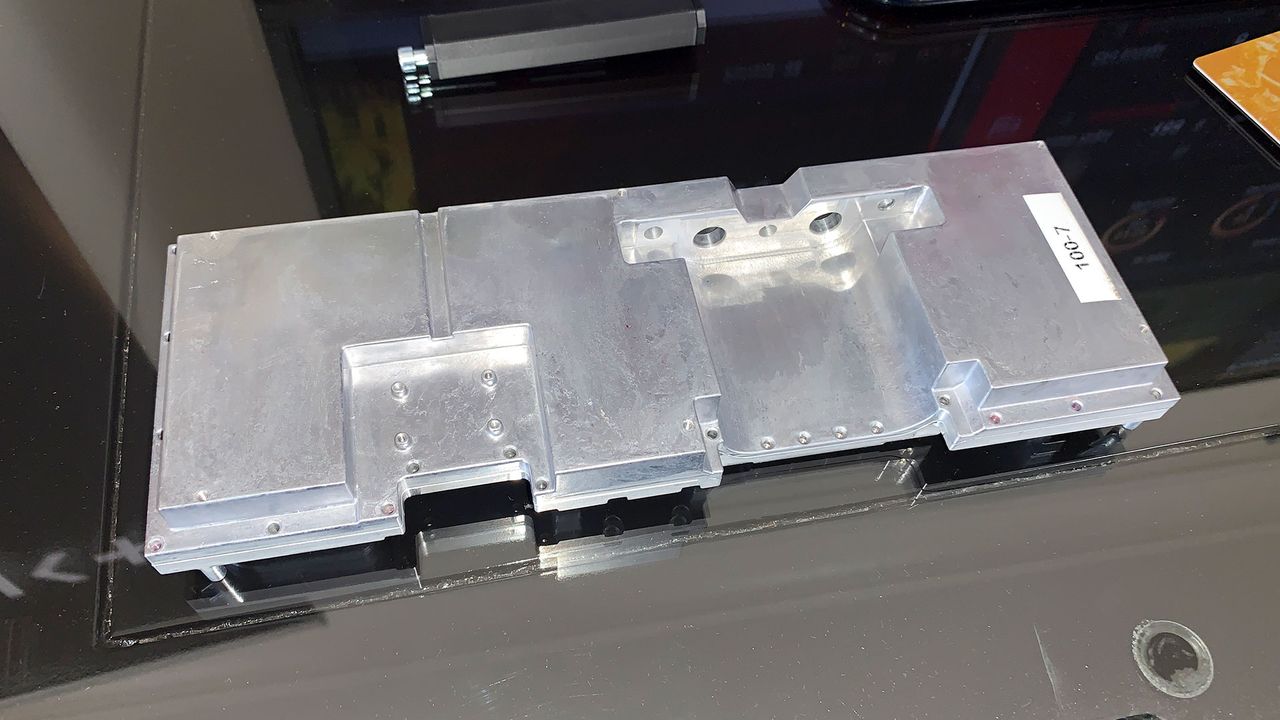 Lynk+ prototype liquid-cooled GPUs