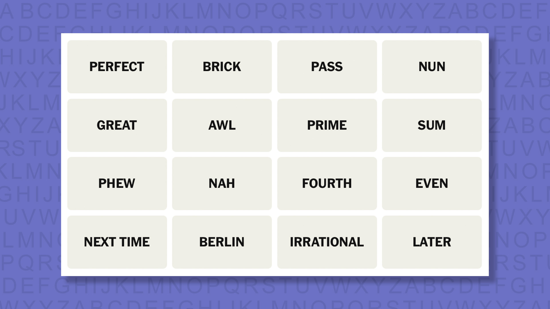 NYT Connections hints for game 1006 on a purple background