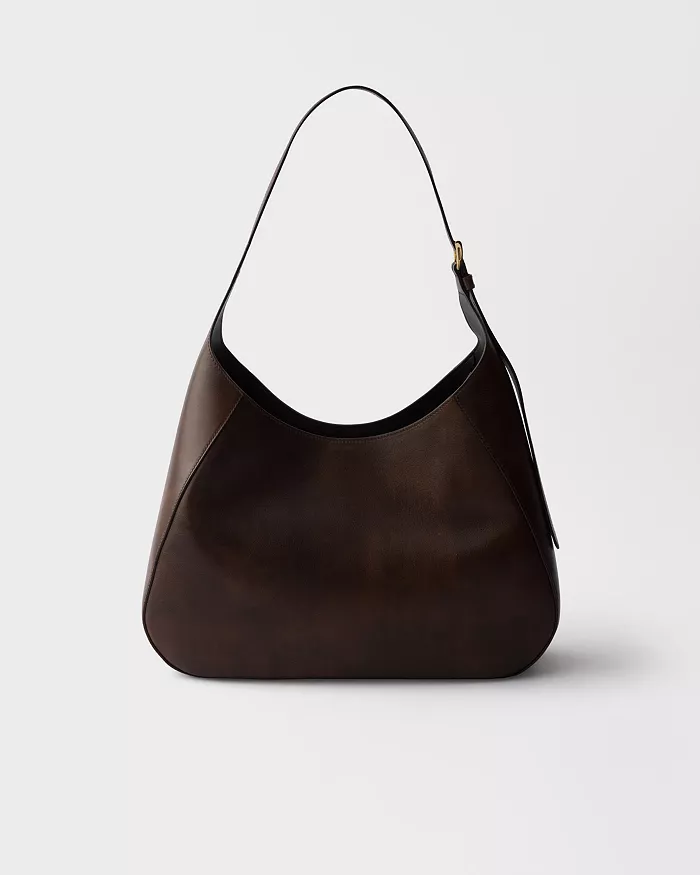 Prada, Boogie large leather bag