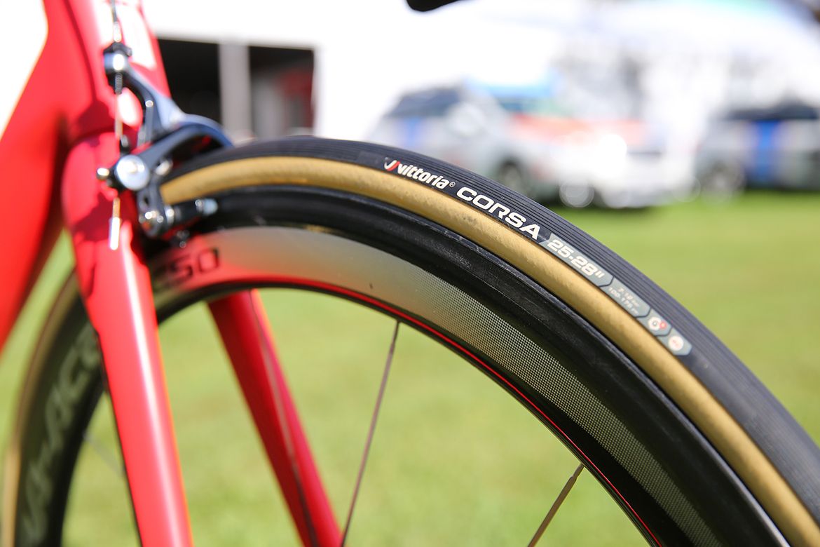 Vittoria Corsa tyres for BMC