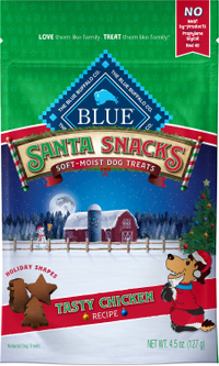 Blue Buffalo Santa Snacks