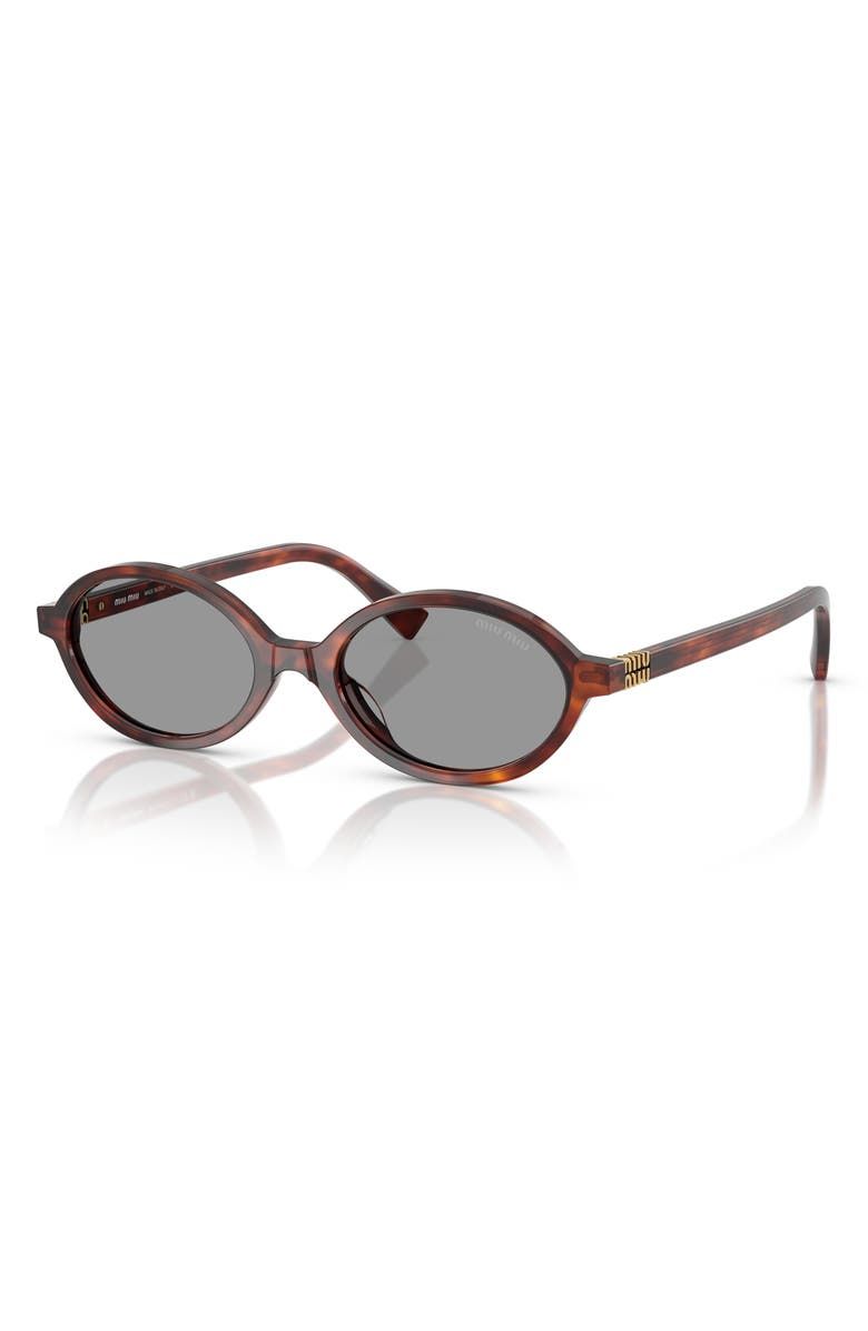 50mm Oval Sunglasses