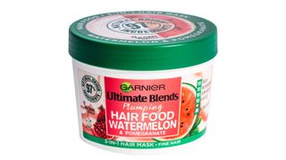 Garnier Ultimate Blends Plumping Hair Food Watermelon & Pomegranate 3-in-1 Hair Mask