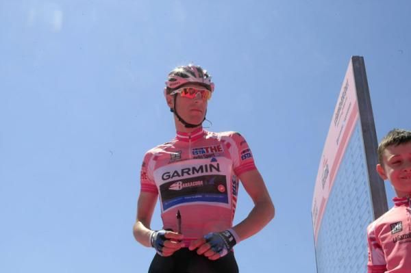 Giro d'Italia 2012 leader Ryder Hesjedal (Garmin - Barracuda)