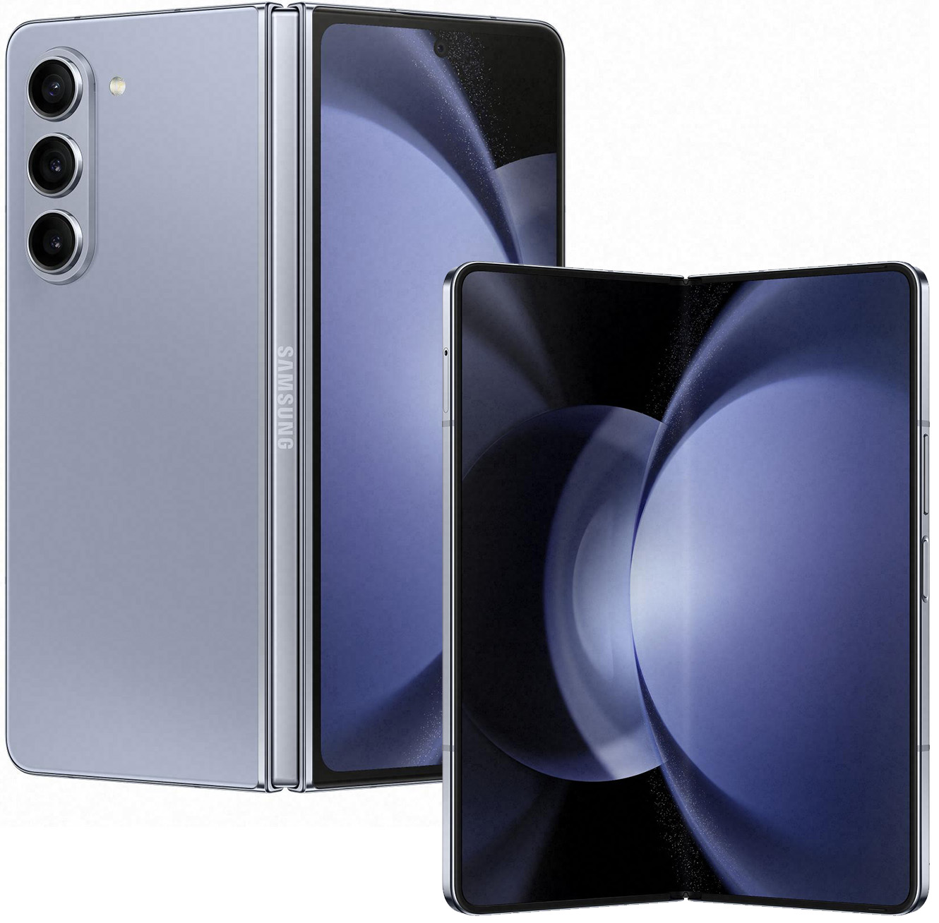 Official product renders of the Samsung Galaxy Z Fold 5