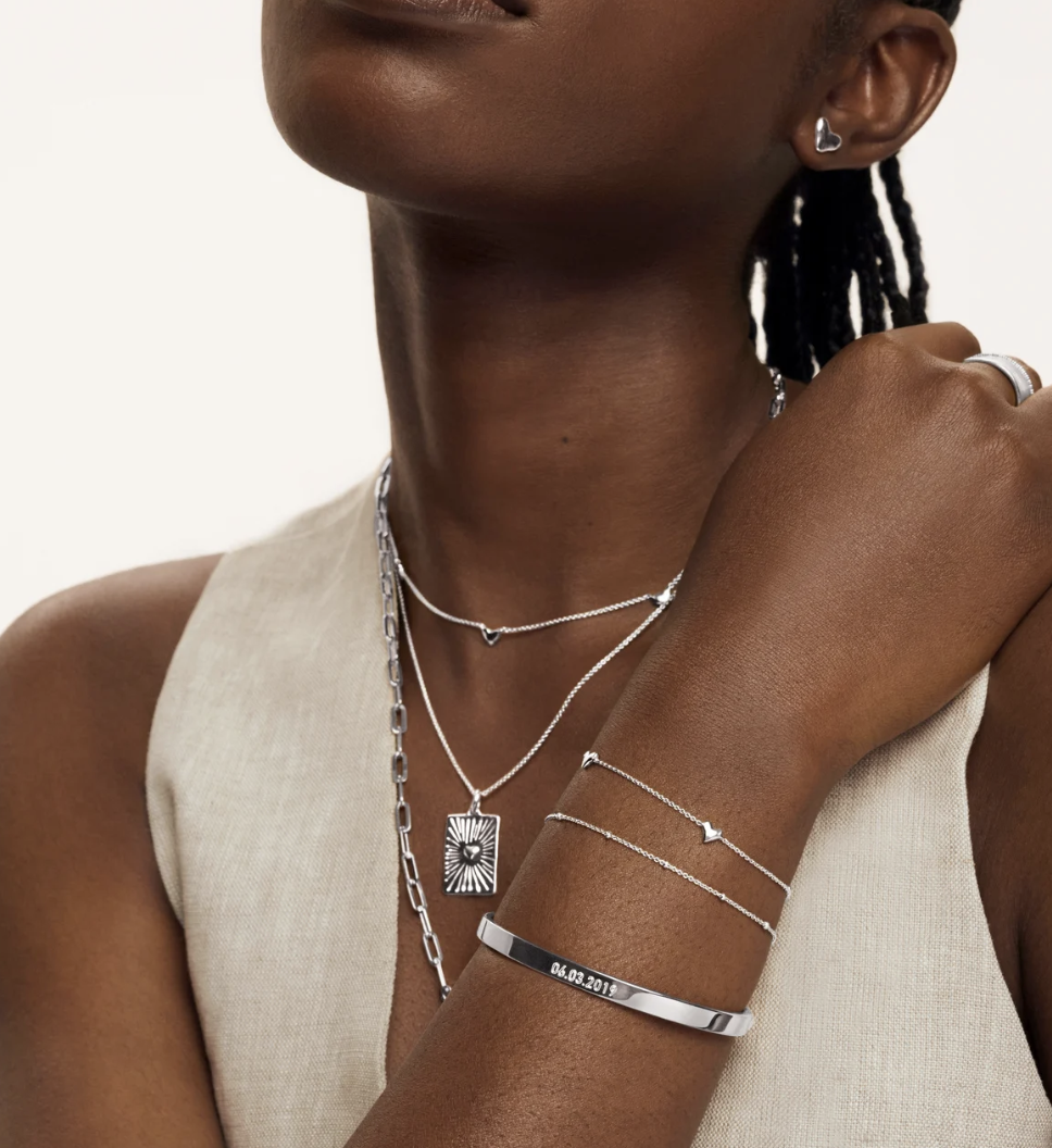 Monica Vinader, Beaded Chain Bracelet