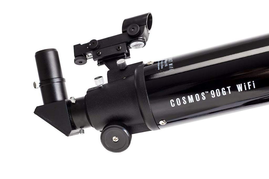 Celestron Cosmos 90 GT finder and eyepiece