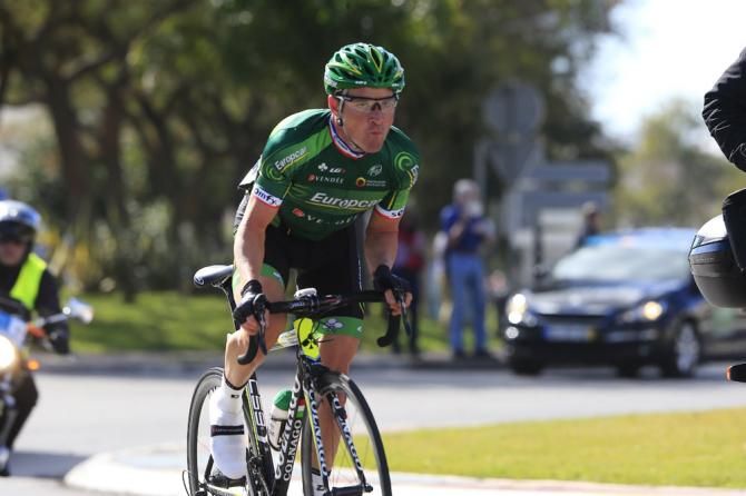 Thomas Voeckler (Europcar) in action during stage 1 at Volta ao Algarve