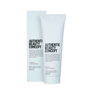 Product shot of Authentic Beauty Concept hydrate curl enhancer , Marie Claire Hair Awards winner for hair styling 