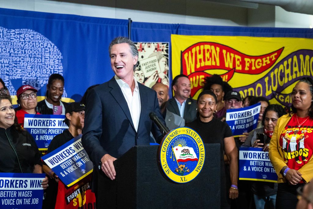 California Gov. Gavin Newsom