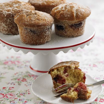 Jam Doughnut Muffins recipe-Muffin recipes-recipe ideas-new recipes-woman and home