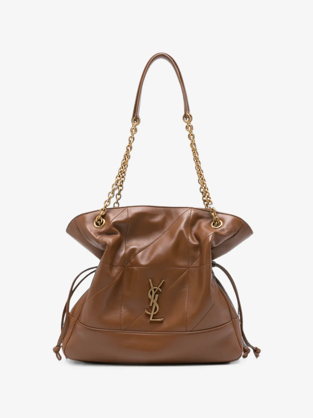 Saint Laurent Jamie Shopping Small in Lambskin Shoulder Bag | Os