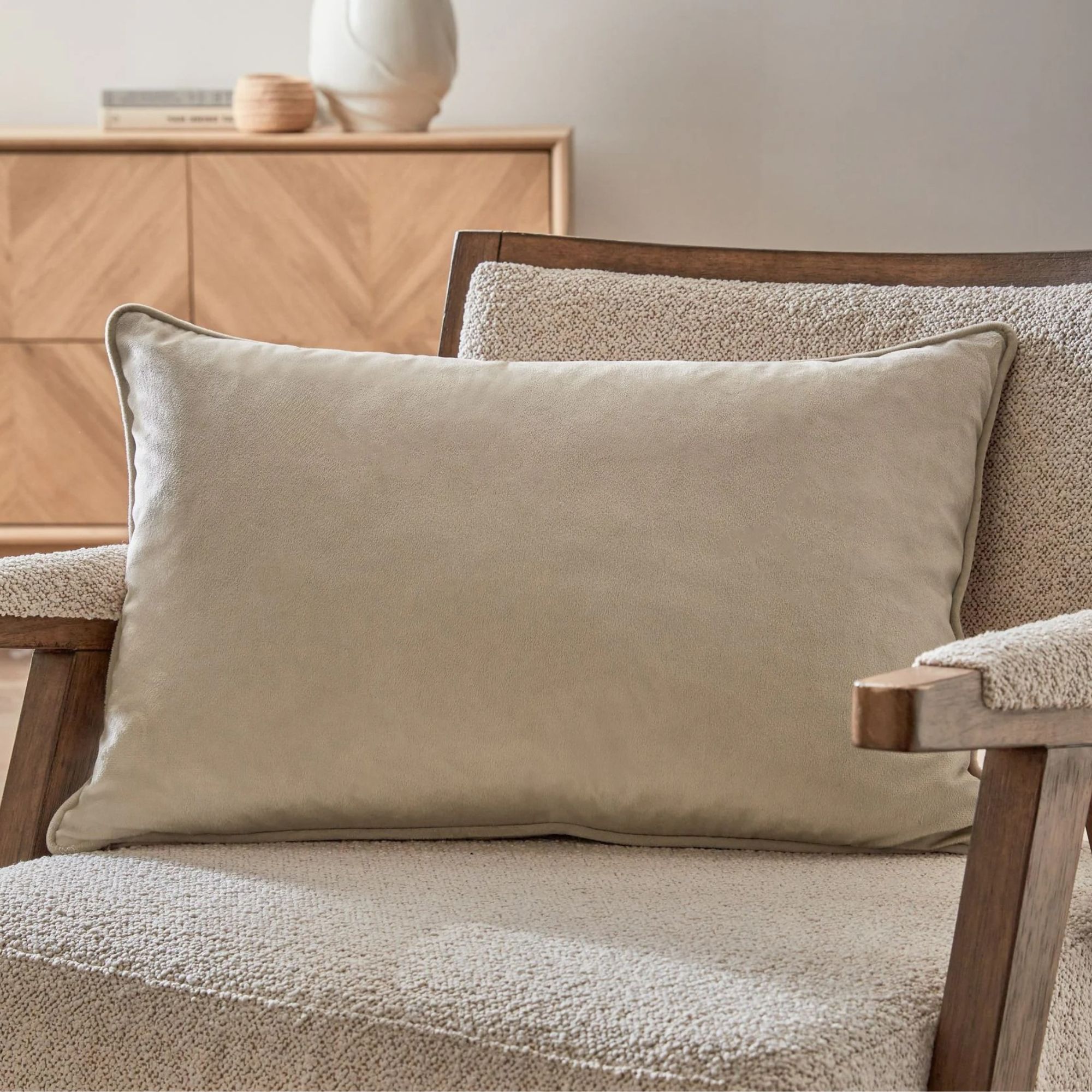 matte velvet cushion