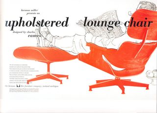 ’Eames Lounge Chair and Ottoman’