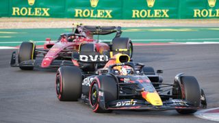Max Verstappen and Charles Leclerc on a Mexican Grand Prix F1 live stream