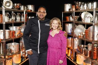 Joanna Page and Michael Caines