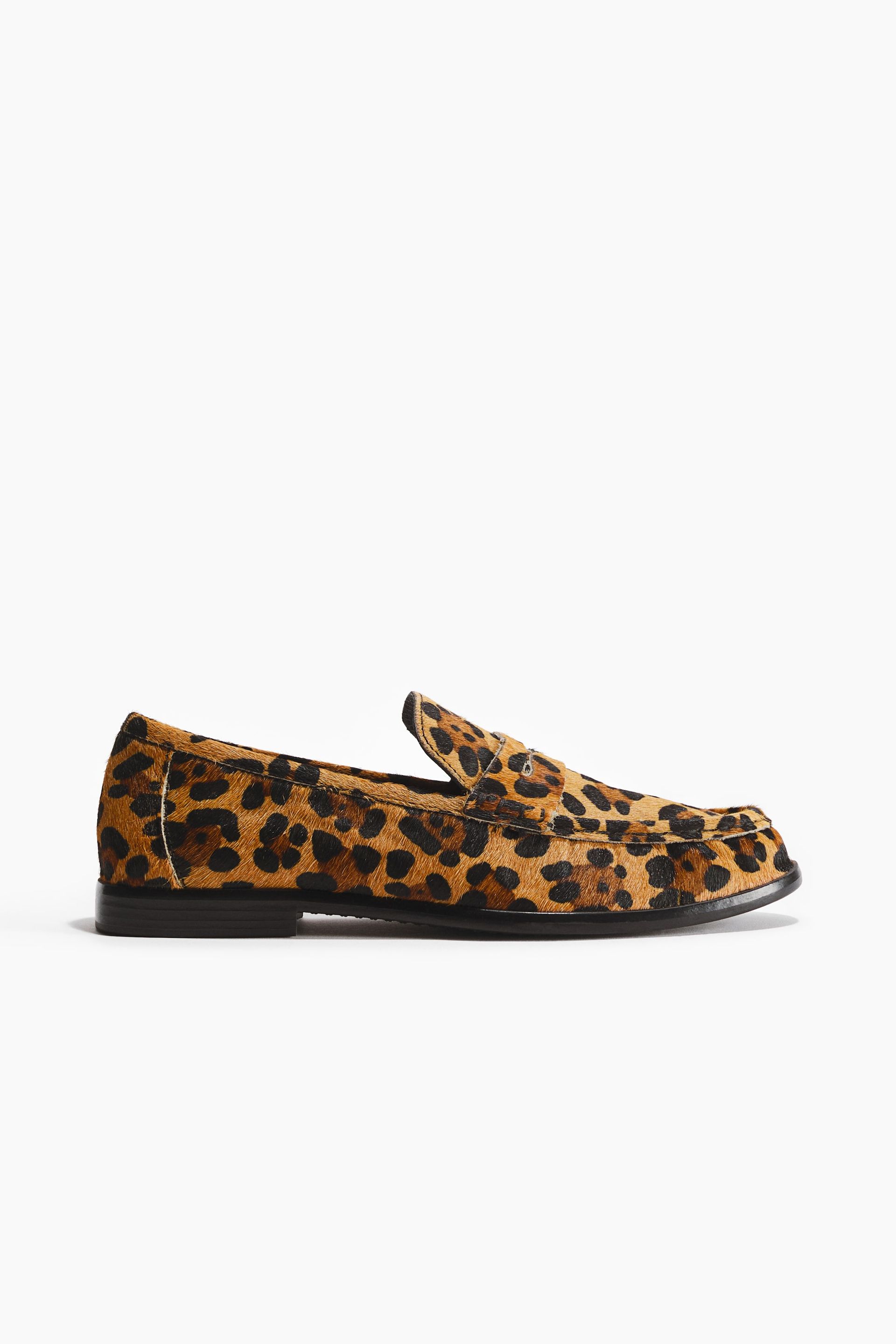 Leather Loafers - Black