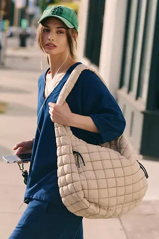 Quilted Carryall Bag