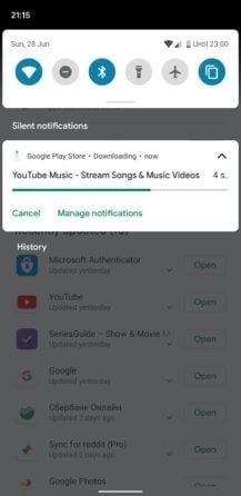 Play Store App Update Notifications