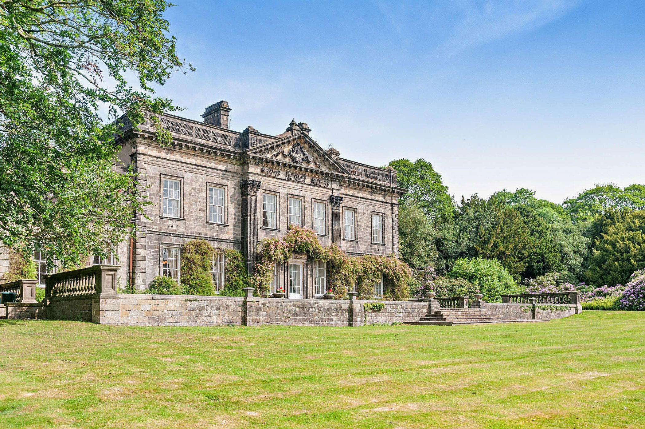A Grade I-listed 'trophy property' in a charmed spot overlooking Ilkley Moor is in search of a new owner who can return it to glory
