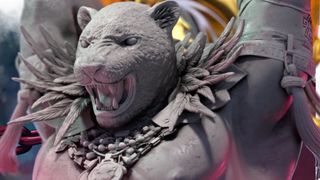 A King miniature from Tekken: The Board Game