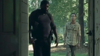 Tyreese and Noah in The Walking Dead.