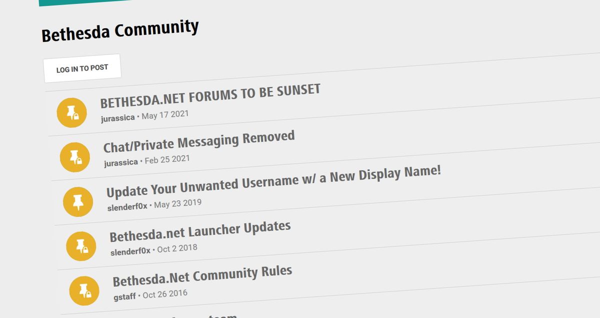 Bethesda Softworks community forum