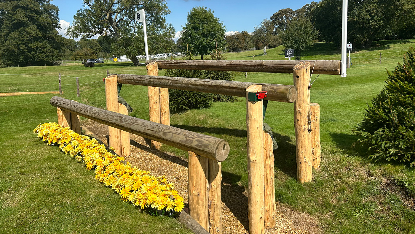 Burghley Horse Trials cross-country course