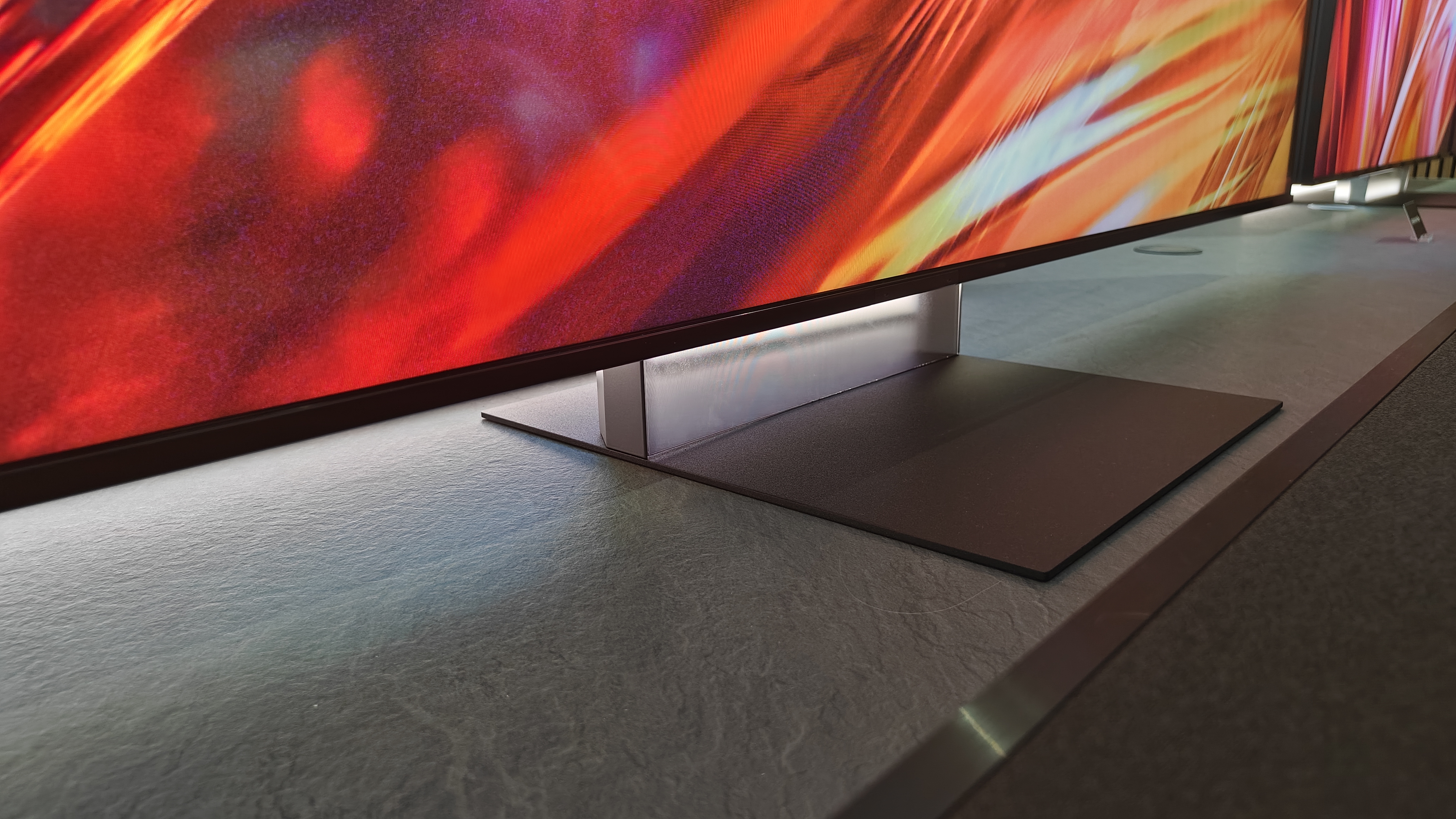 Sony Bravia 7 II sporting its mirage stand.