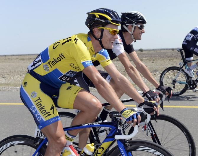 Matti Breschel hit by flying mattress in Oman Cyclingnews