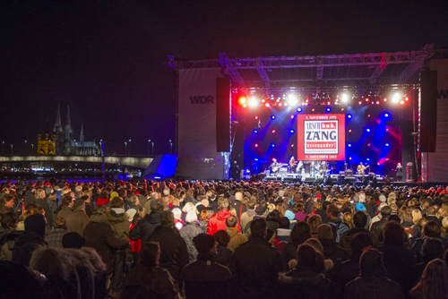 JBL VTX Line Arrays at Arsch Huh Music Festival