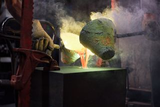 Bronze casting process