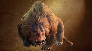 Monster Hunter Wilds creature design; concept art of fantasy creatures in a desert world