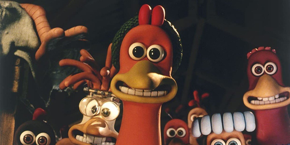 Chicken Run&#039;s chickens smiling