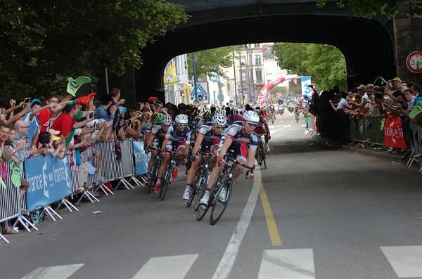 Marcel Sieberg leads the Lotto train