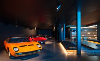 Cars from the owner’s luxury collection