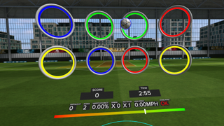 A screenshot of Rezzil's VR training software