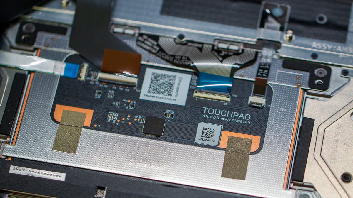 Framework Laptop Chromebook Edition touchpad