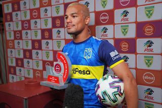 Cape Town City midfielder Fagrie Lakay