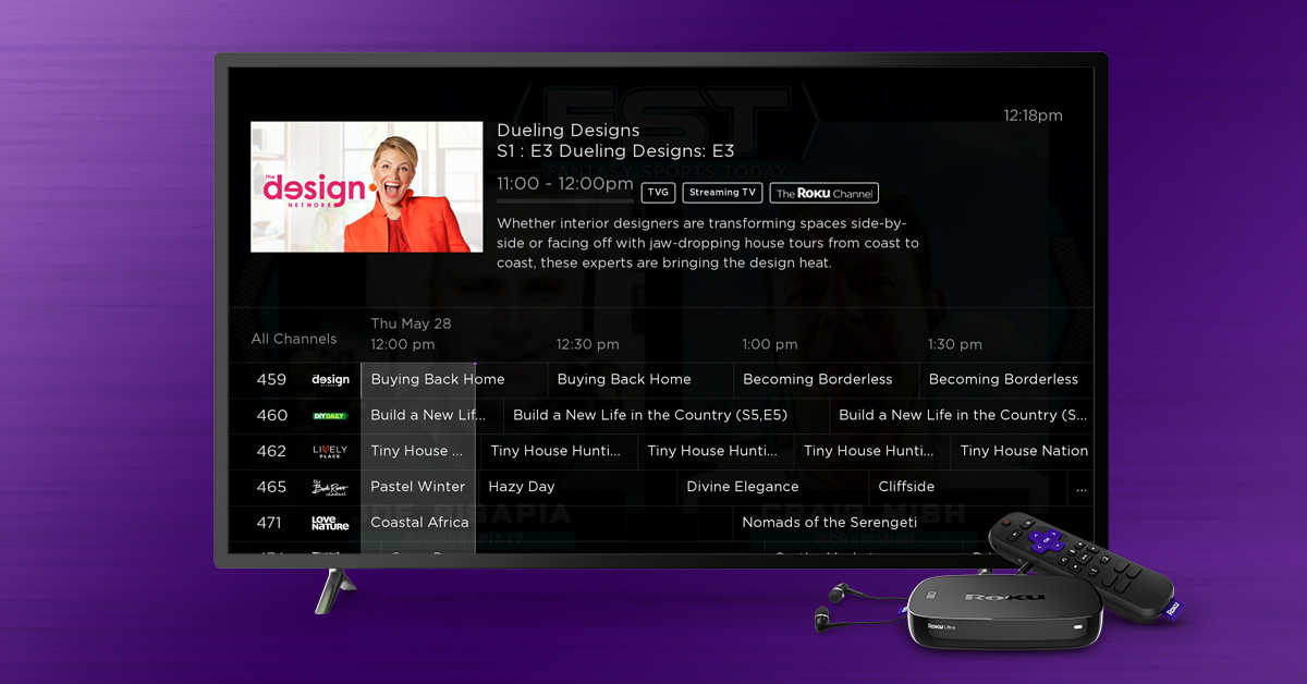 Roku Live TV Guide includes tons of free channels Here's what you get