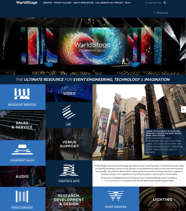 WorldStage Launches Revamped Website