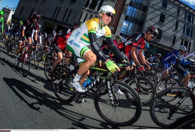 Simon Gerrans (Orica-GreenEdge) during the race