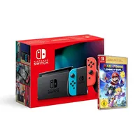 Nintendo Switch (Neon-Rot/Neon Blau) + Mario + Rabbids: Sparks of Hope (Gold Edition)
Spare jetzt ganze 13%! Nintendo Switch (Neon-Rot/Neon Blau) + Mario + Rabbids: Sparks of Hope (Gold Edition)
Spare jetzt ganze 13%!