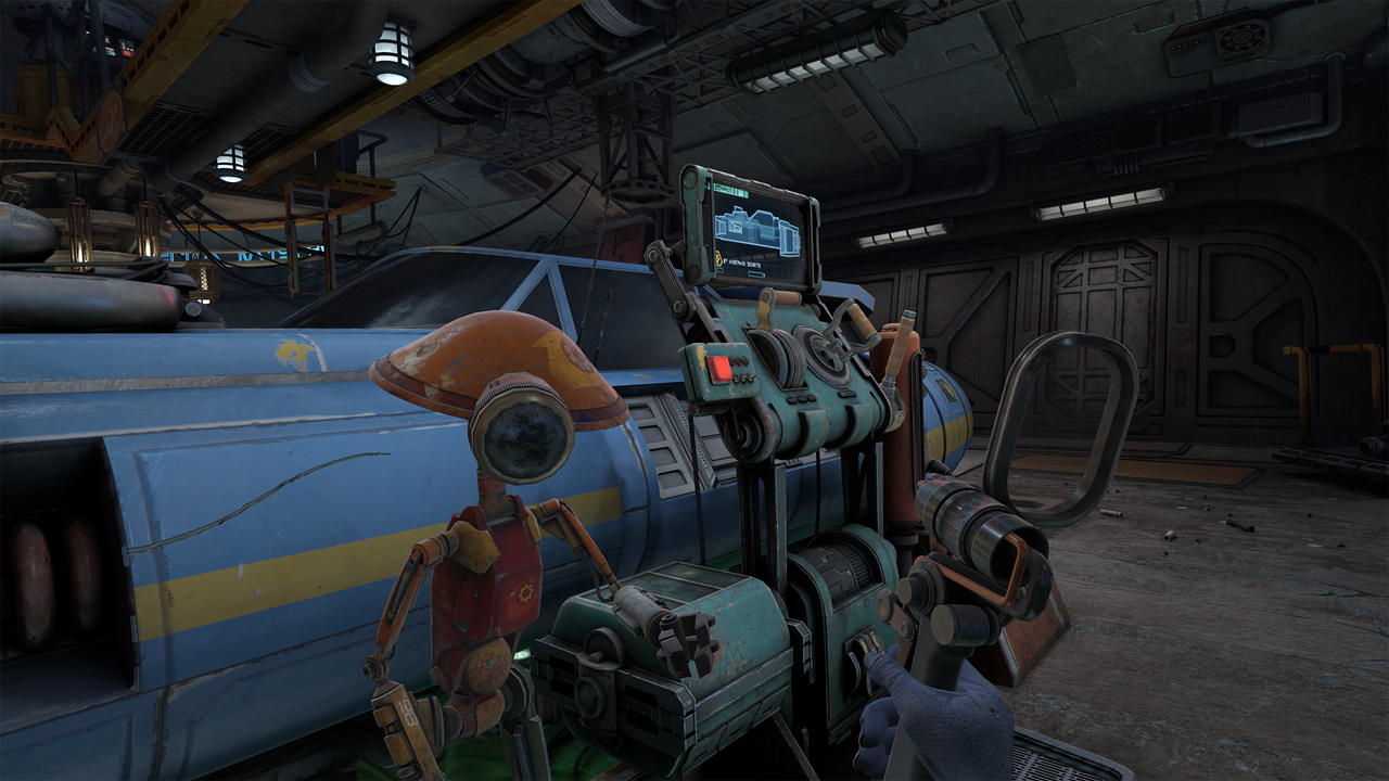 A scene from Star Wars: Beyond Victory - A Mixed Reality Playset