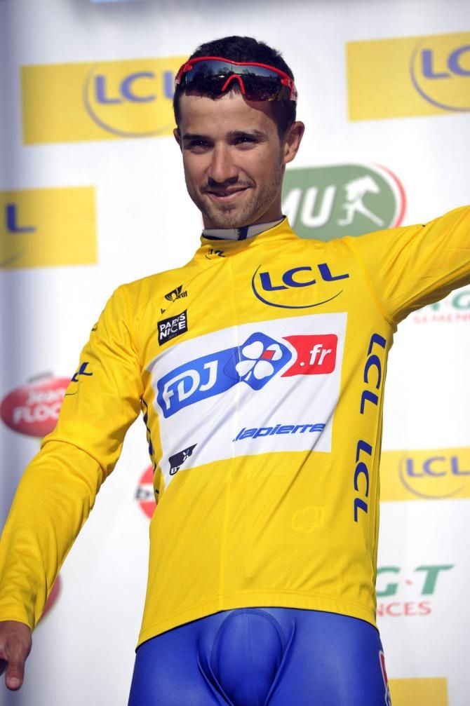 Nacer Bouhanni (FDJ) in yellow