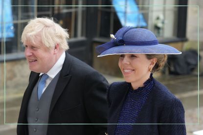 Boris Johnson and wife Carrie Johnson at King's Coronation