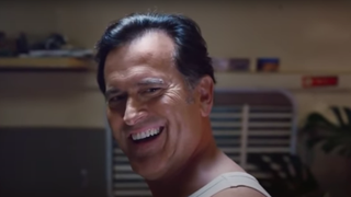 Bruce Campbell as Ash in Ash vs. Evil Dead