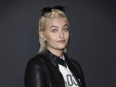 Paris Jackson at a fashion show in Paris, France, on January 21, 2017. 